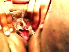 Playing in her pussy